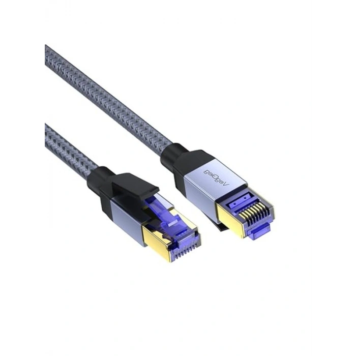 RJ45 Ethernet Ağ Kablosu, 20 Metre Uzunluk, 40Gbps