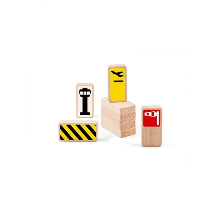Roadblocks Set Traffic Signs