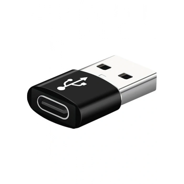 Robor R230 USB Type-C Dönüştürücü - Hızlı Veri Aktarımı, Evrensel Uyum, Kompakt Tasarım, Dayanıklı Yapı, Tak ve Çalıştır Özelliği – Siyah