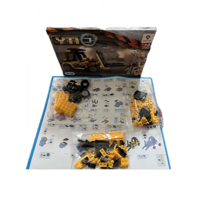 Robot Temalı 130 Parça Yapım Oyuncak Seti