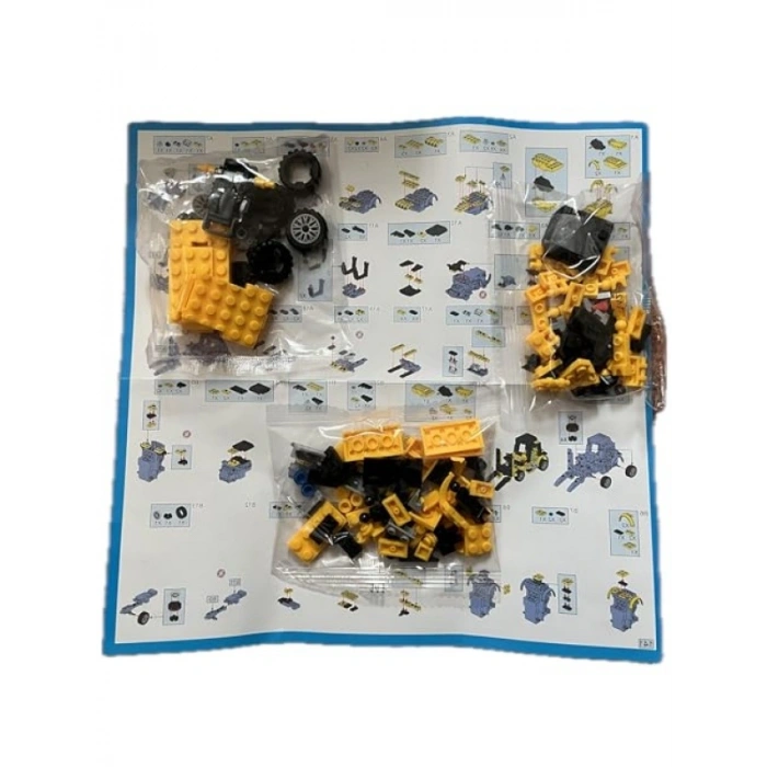 Robot Temalı 130 Parça Yapım Oyuncak Seti
