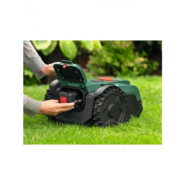 Robotik Çim Biçme Makinesi, 1 Adet 4.0 Ah Akü ile Akıllı Çim Biçme