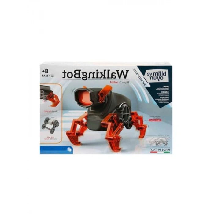 Robotik Laboratuvar Seti – 40 Parça ile Yürüyen Robot Yapımı