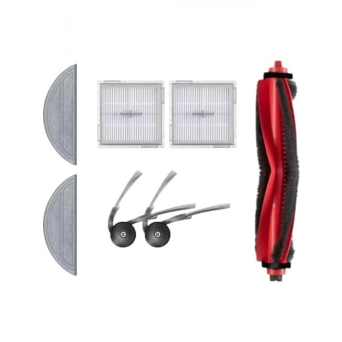 robotyedek, S8 Pro S8 Pro Plus Roborock ile Uyumlu Fırça Hepa Mop Seti-7 Parça