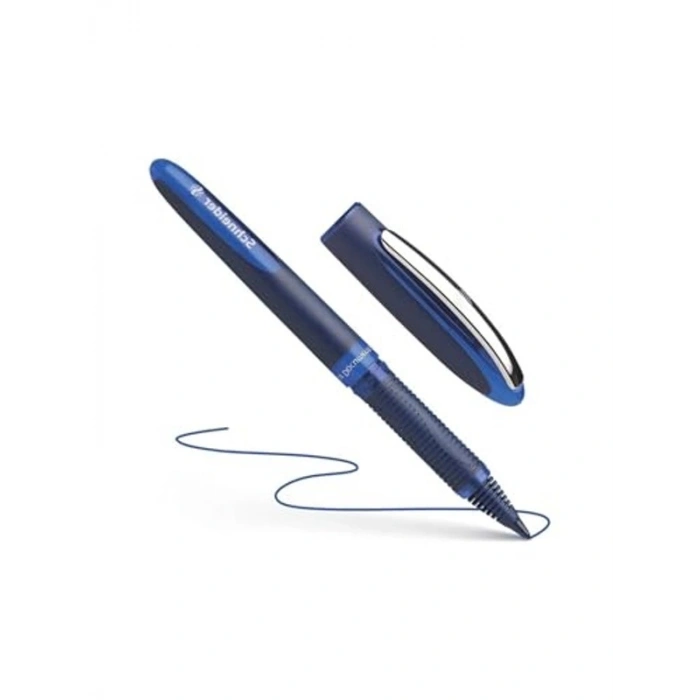 Roller İmza Kalemi - 0.6 mm, Mavi, 6 Adet