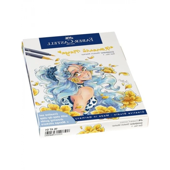 Romantik Manga Seti, 8li Goldfaber Sketch Marker