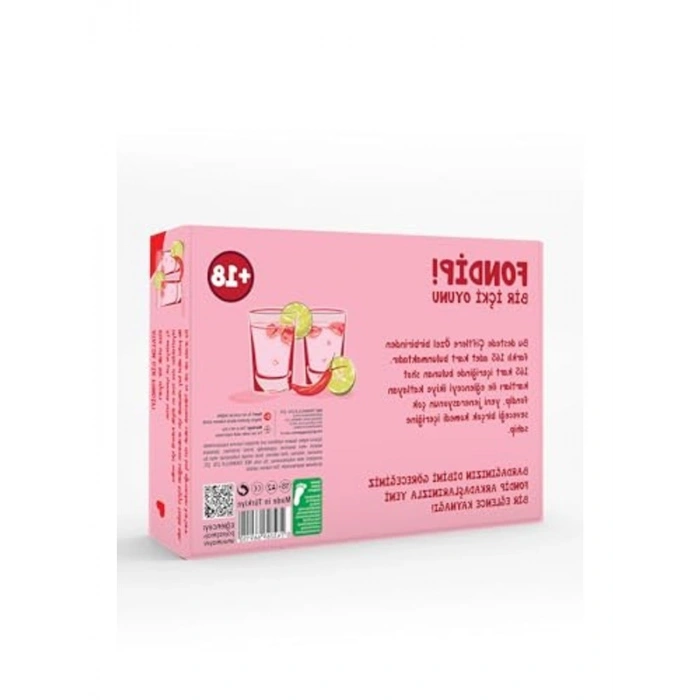 Romantik ve Cesur 165 Kartlı İçki Oyunu, +18 Yaş için