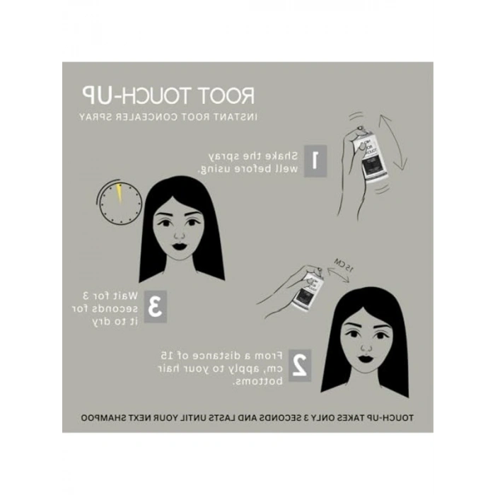 Root Touch-Up Saç Dipleri İçn Kapatıcı Sprey Koyu Kumral