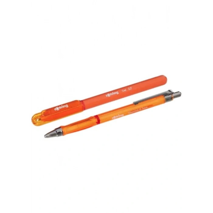 Rotring Okul Seti Visuclick+Jel 0.7 MM Turuncu