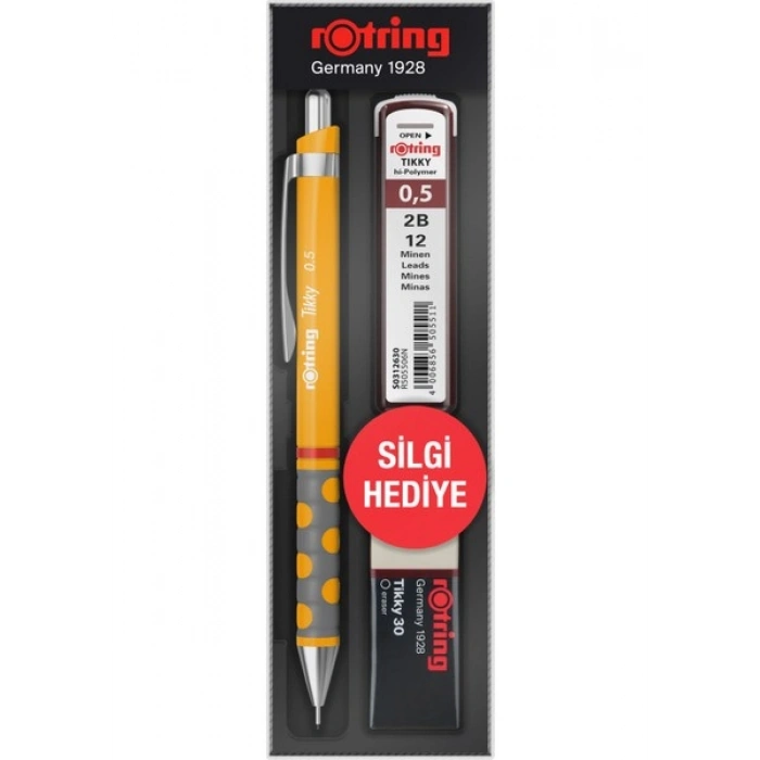 Rotring Tikky Versatil Kalem Okul Seti 0.5 Mango Turuncu