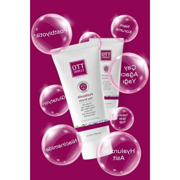Rozalı Ciltler İçin Postbiyotik Yüz Kremi, 50ml