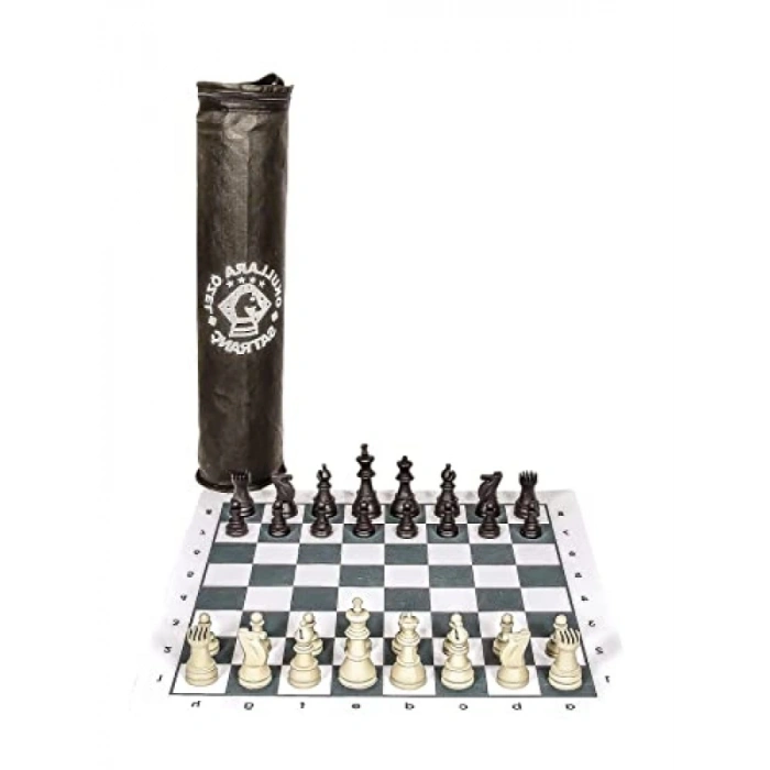 Rulo Bez Kutu Satranç Takımı