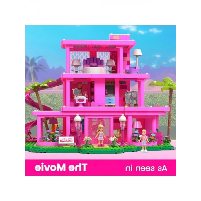 Rüya Evi Yapı Seti - 4 Mini Bebek ile İki Katlı Tasarım