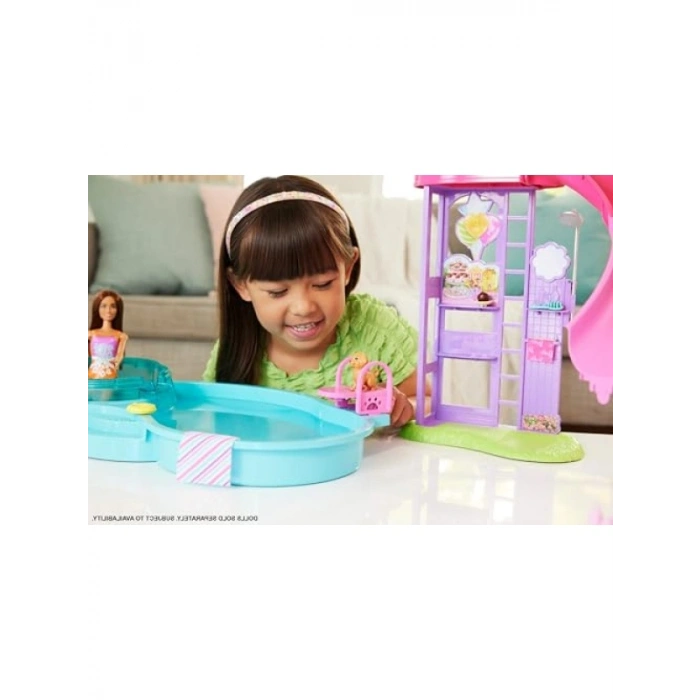 Rüya Havuzu Oyun Seti - Kaydırak ve Jakuziyle Eğlence