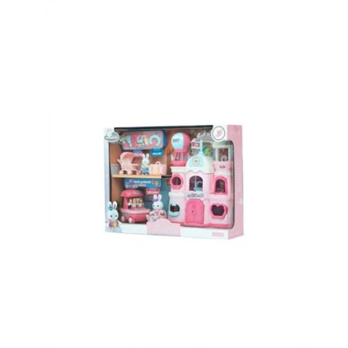 Rüya Temalı Kale Oyun Seti - Mışnış Tavşan Figürlü