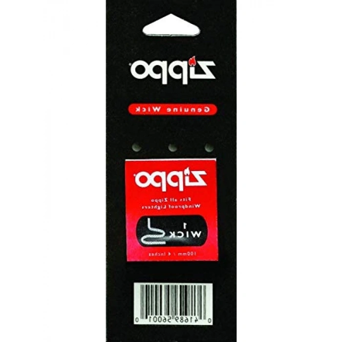 Rüzgar Geçirmez Çakmak Fitili (Siyah, One Size)