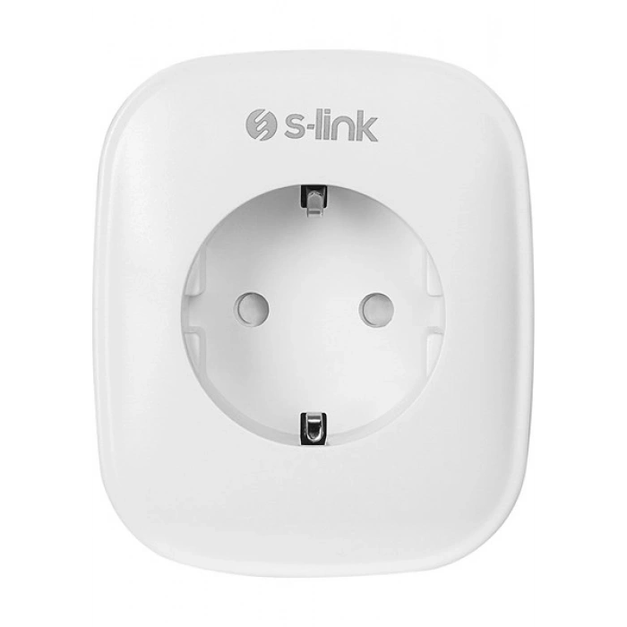 S-Link Sl-15 Powerking 16 Amper Wifi Tuya Destekli Akım Korumalı Enerji İzlemeli Akıllı Priz