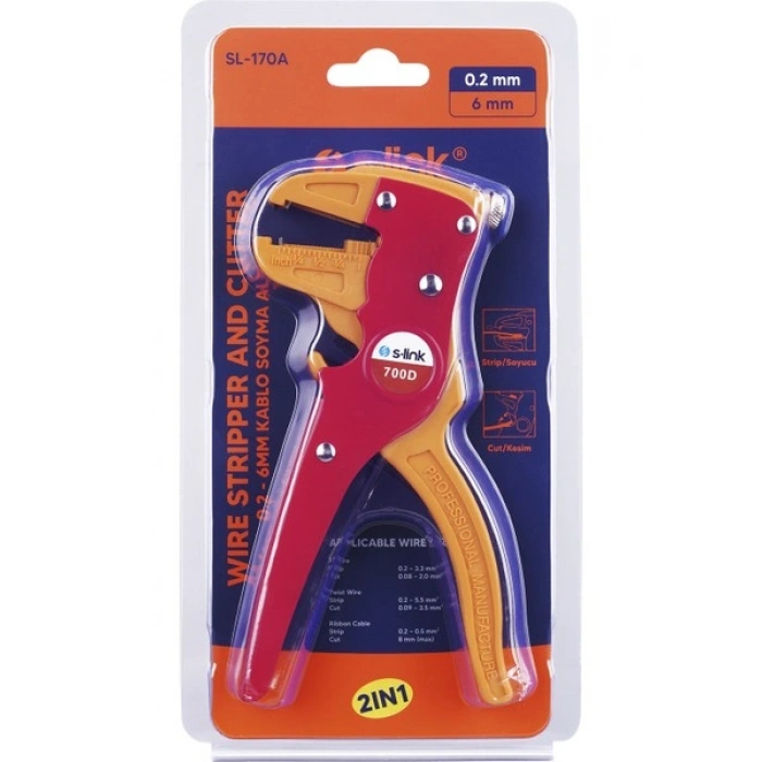 S-link SL-170A 0.2-6mm Kablo Soyma Aleti