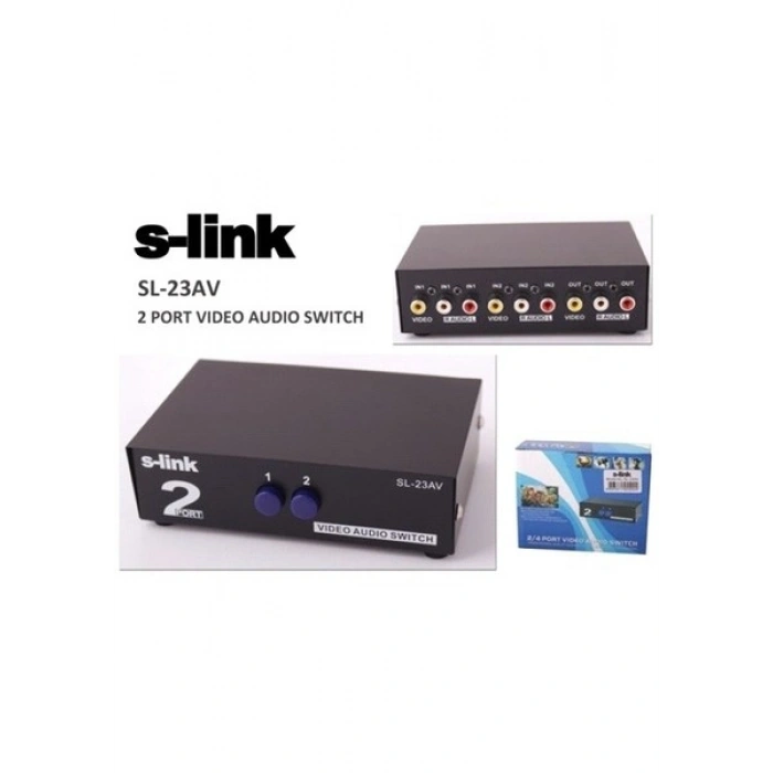 S-Link Sl-23Av 2Li Av Switch