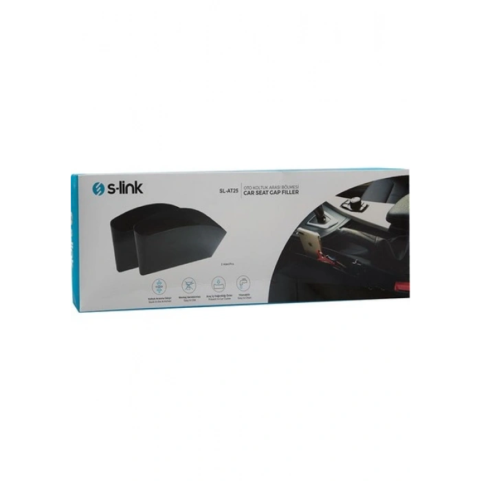 S-Link SL-AT25 Siyah Koltuk Yanı Bölmesi