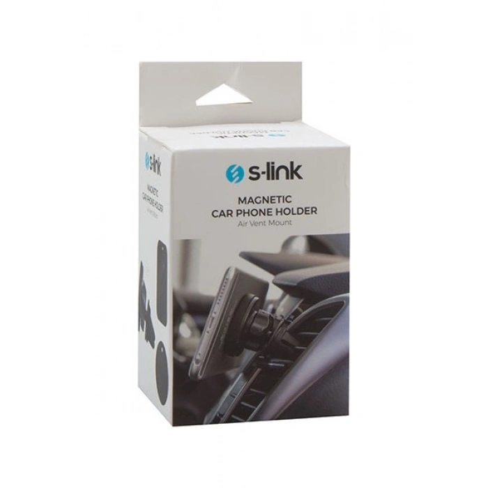 S-Link SL-AT30 Universal Ayarlanabilir Siyah Prm Mıknatıslı Araç Telefon Tutucu