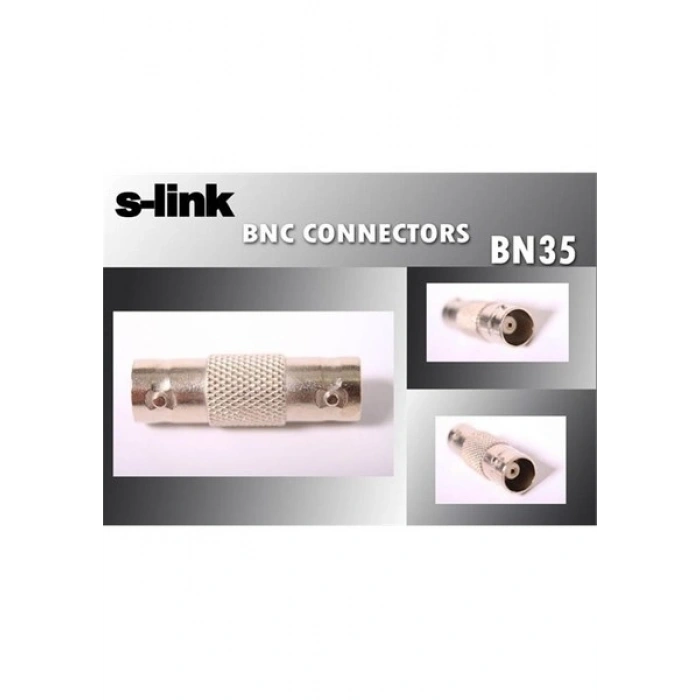 S-Link Sl-Bn35 Bnc M To Rac F Ara 50 Li Paket Connector
