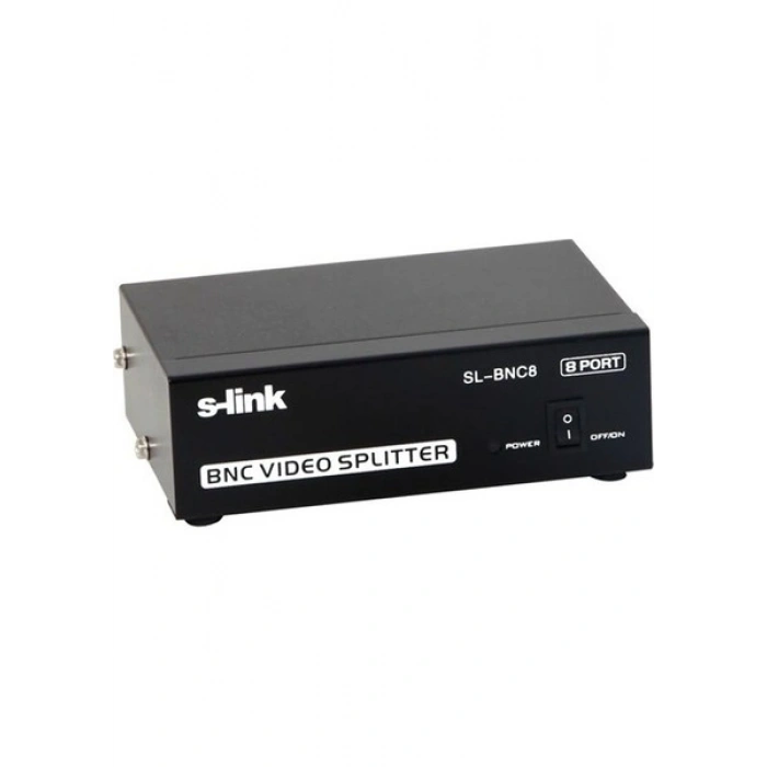 S-Link Sl-Bnc8 8 Ports Bnc Splitter