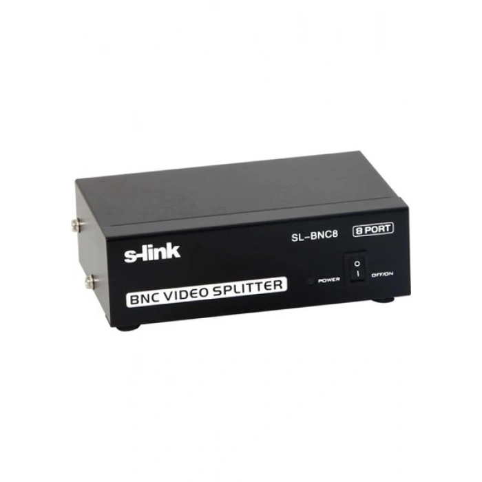 S-Link Sl-Bnc8 8 Ports Bnc Splitter