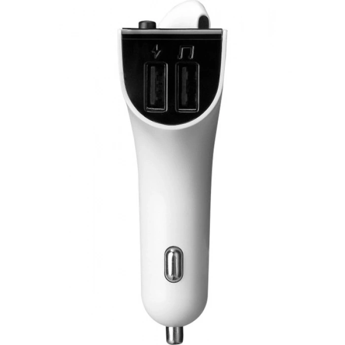 S-Link SL-BT245 Bluetooth Kulaklık ve TF+USB FM Transmitter 5V 3.1A Hızlı Şarj Özelliği