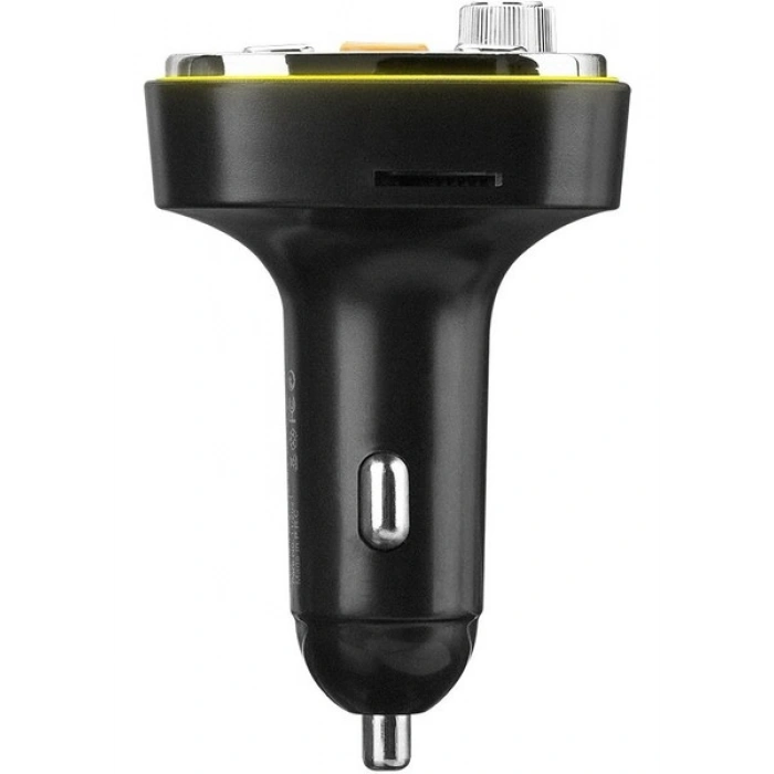 S-Link SL-BT306 Çift USB 5V 3.1A Rainbow Işıklı LED Ekran Tf Kartlı V5.0 Bluetooth Fm Transmitter