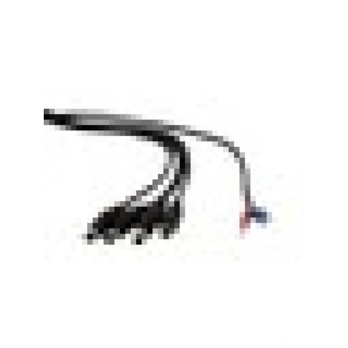 S-Link Sl-Dc610 4 Lü Power Kırmızıvesiyah Kablo