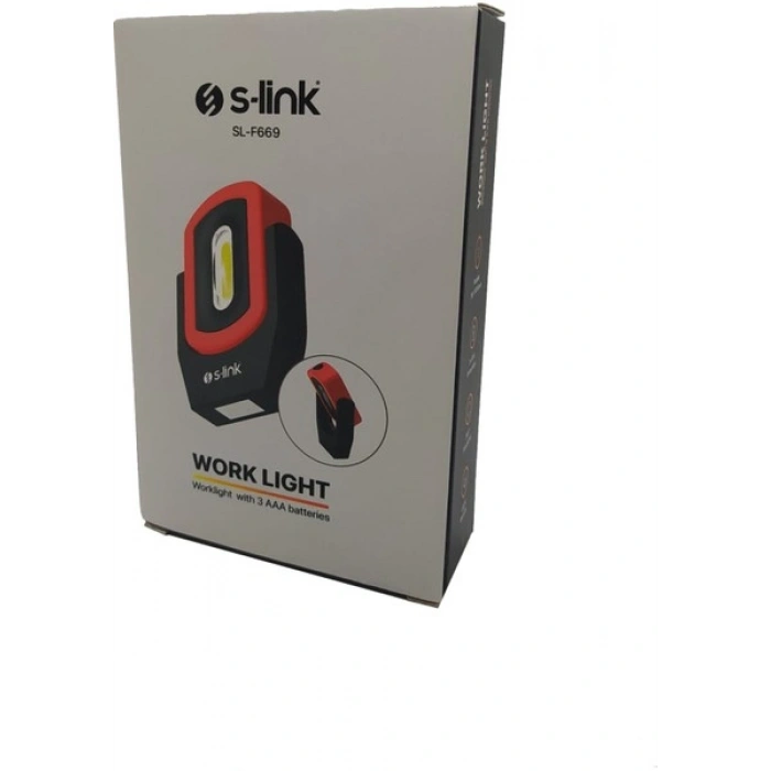 S-Link SL-F669 Mıkmatıslı LED Çalışma Feneri