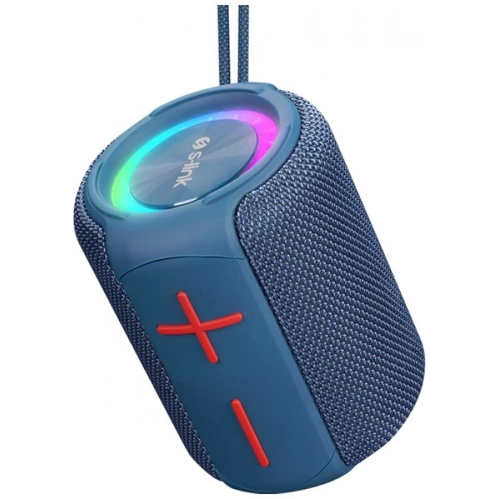 S-link SL-S79 Roll Mavi 6W 1200mAh USB-TF-TWS-IPX5 Bluetooth Hoparlör