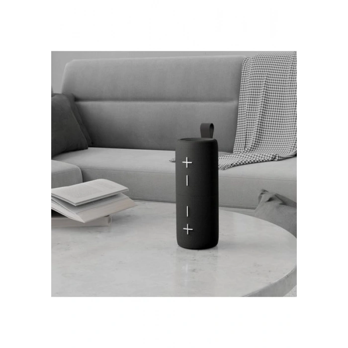 S-Link SL-S82 Quantone Siyah 40W 4000MAH + 4000MAH Tf-Aux-Tws-Ipx6 Mıknatıslı Bluetooth Hoparlör