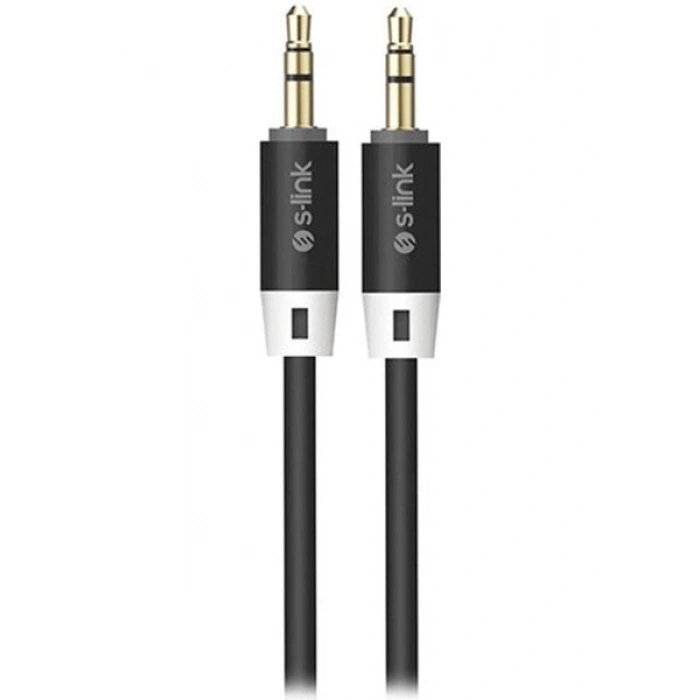 S-Link Sl-Sp70 1 Metre Siyah 3.5Mm Stereo Ses Kablosu