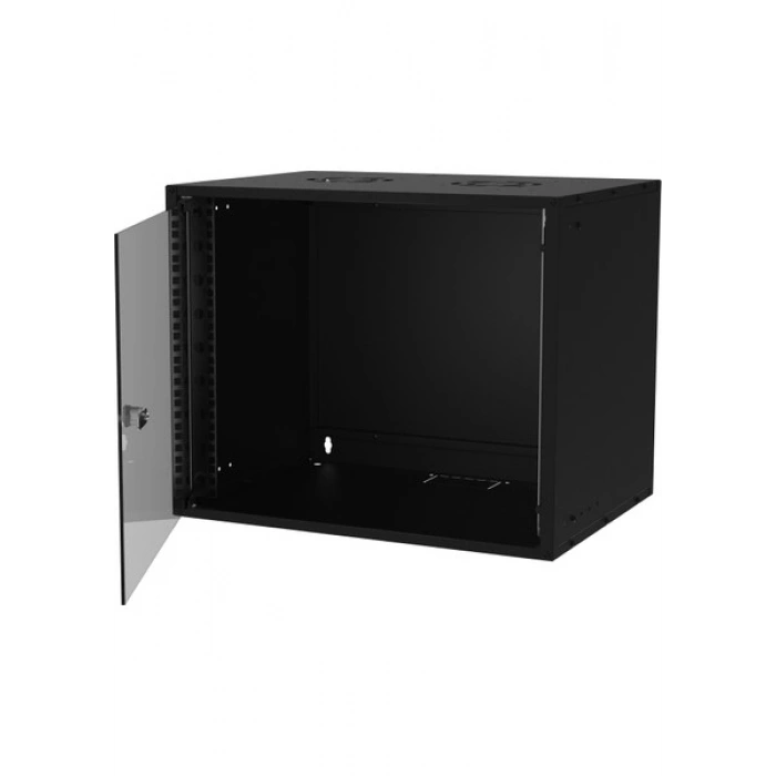 S-Link Sl-U9 Yeni Nesil 9u Soho Rack Kabin W 530MM D 400MM Siyah