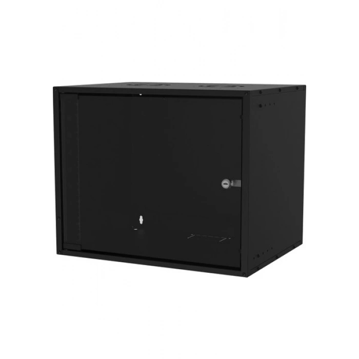 S-Link Sl-U9 Yeni Nesil 9u Soho Rack Kabin W 530MM D 400MM Siyah