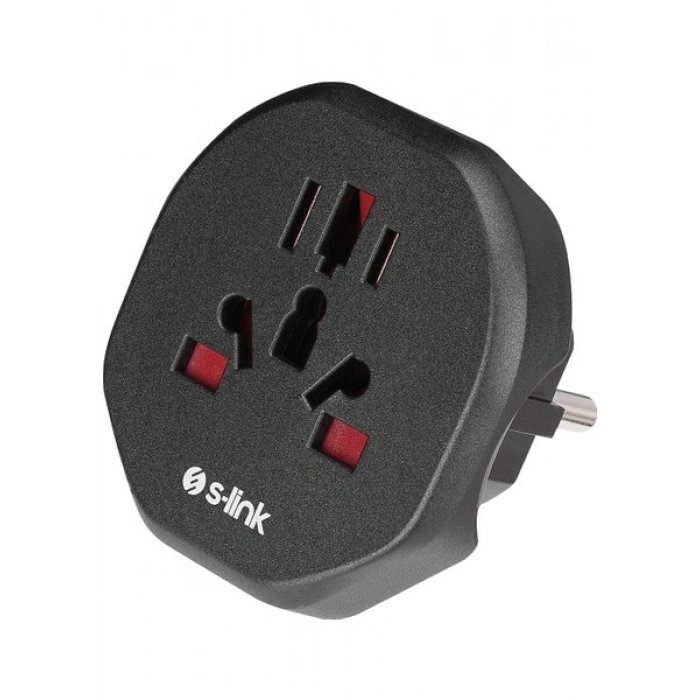 S-link SL-WL09 Universal - Türk Çevirici Çevirici Priz Adaptör