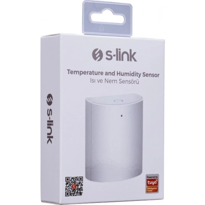 S-Link SL-ZS04 Zigbee Sensör Sıcaklık ve Nem Sensörü Zigbee Tuya Uyumlu