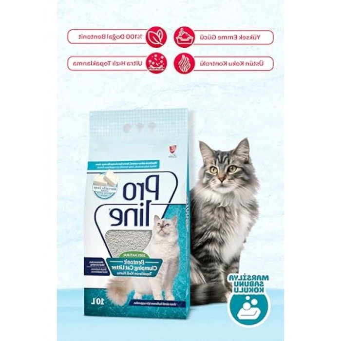 Sabun Kokulu Bentonit Kedi Kumu - 10 L