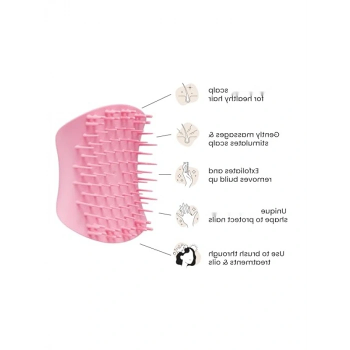 Saç Derisi Masaj Fırçası, Tangle Teezer Tarzı, Pretty Pink