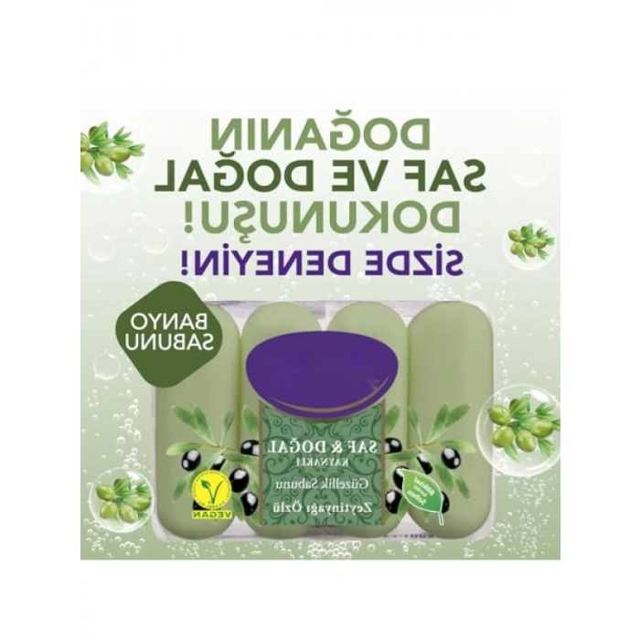 Saf Zeytinyağlı Sabun - 70 gram x 4