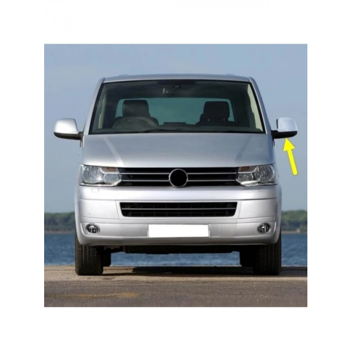 Sağ Yan Dış Ayna Alt Kapağı, Siyah, 7E1857604B, 2010-2015 Model Araçlar için