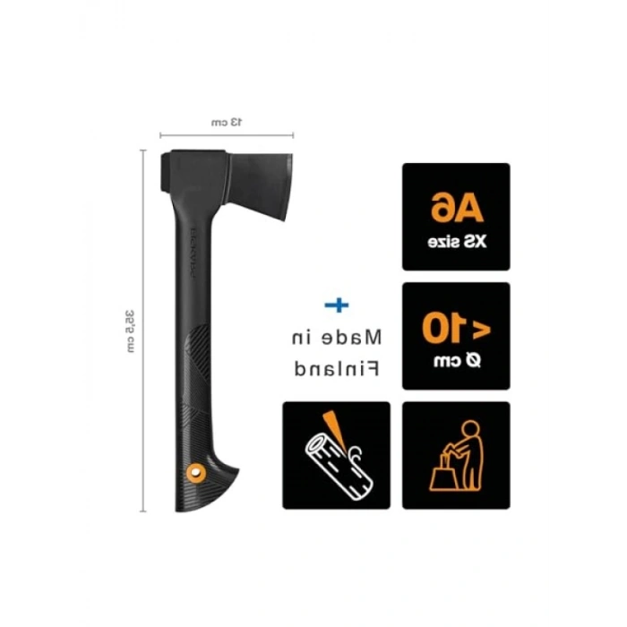 Sağlam Evrensel Balta - Yapışmaz Kaplama, 39 cm Uzunluk, Çelik Bıçak