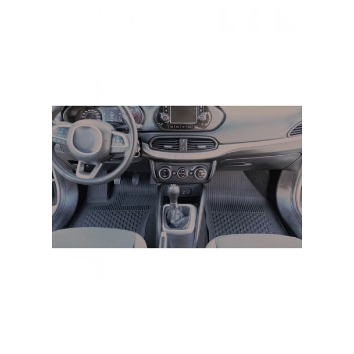 Sahler Fiat Egea Sedan 2015+ 4,5D Havuzlu Paspas