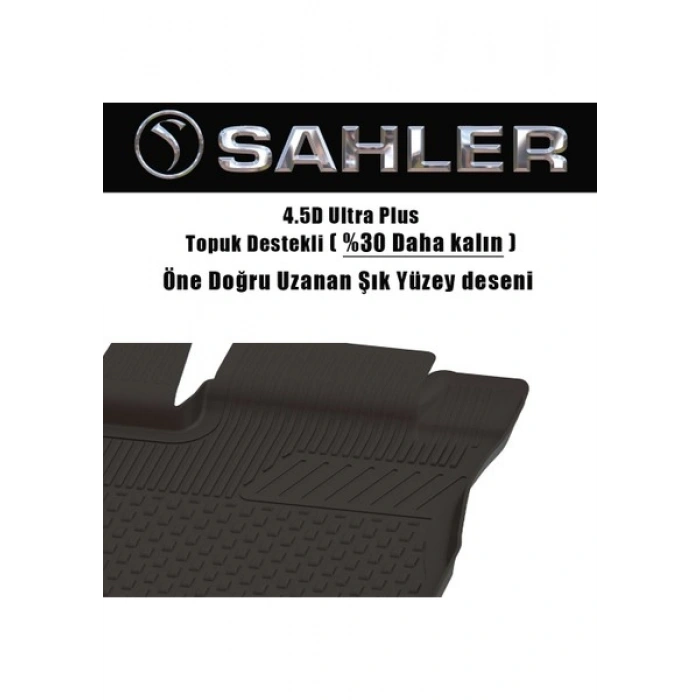 Sahler Honda Civic Sedan 2012-2015 4,5D Havuzlu Paspas