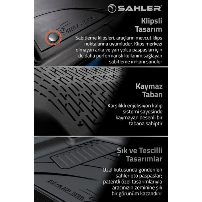 Sahler Seat İbiza 2017+ 4,5D Havuzlu Paspas