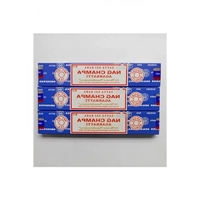 Sai Baba Nag Champa Tütsü Üç Kutu Birden