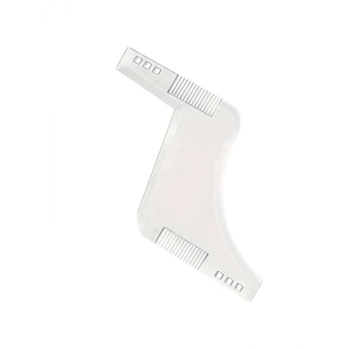 Sakal ve Bıyık Bakım Şekillendirme Şablonu ve Tarağı