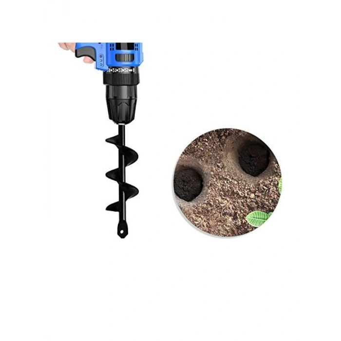 Saksı Burgu Matkap Ucu, 1.57 x 8.66 inç Boyutunda